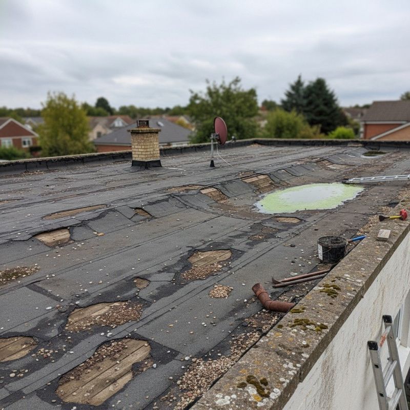How Flat Roof Repair Prevents Structural Water Damage